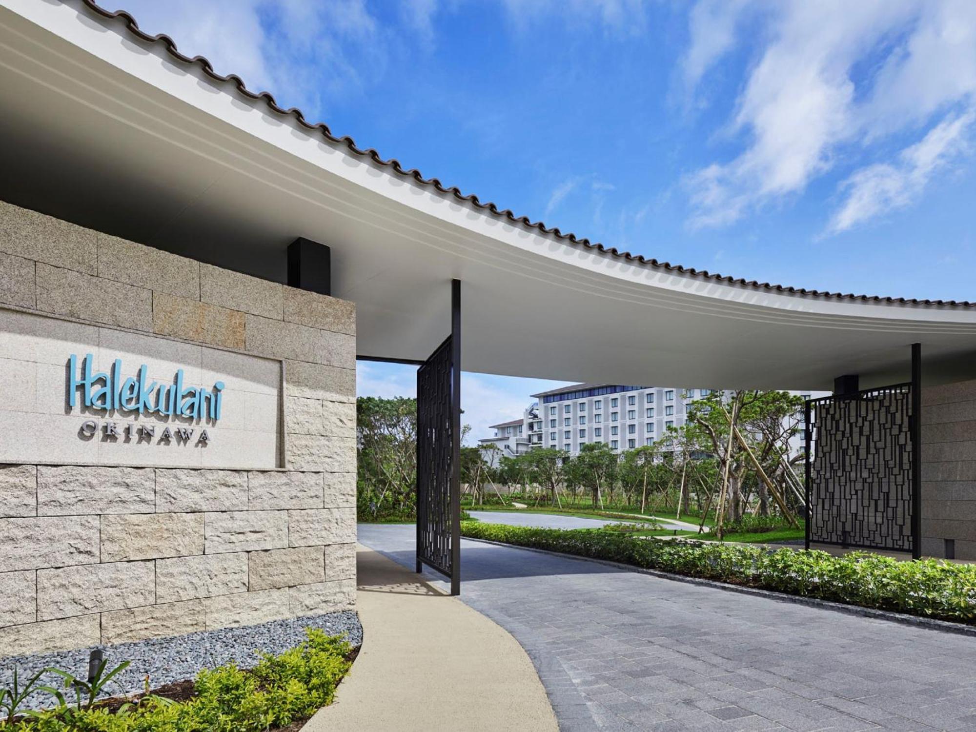 Hotel Halekulani Okinawa Onna Exterior foto